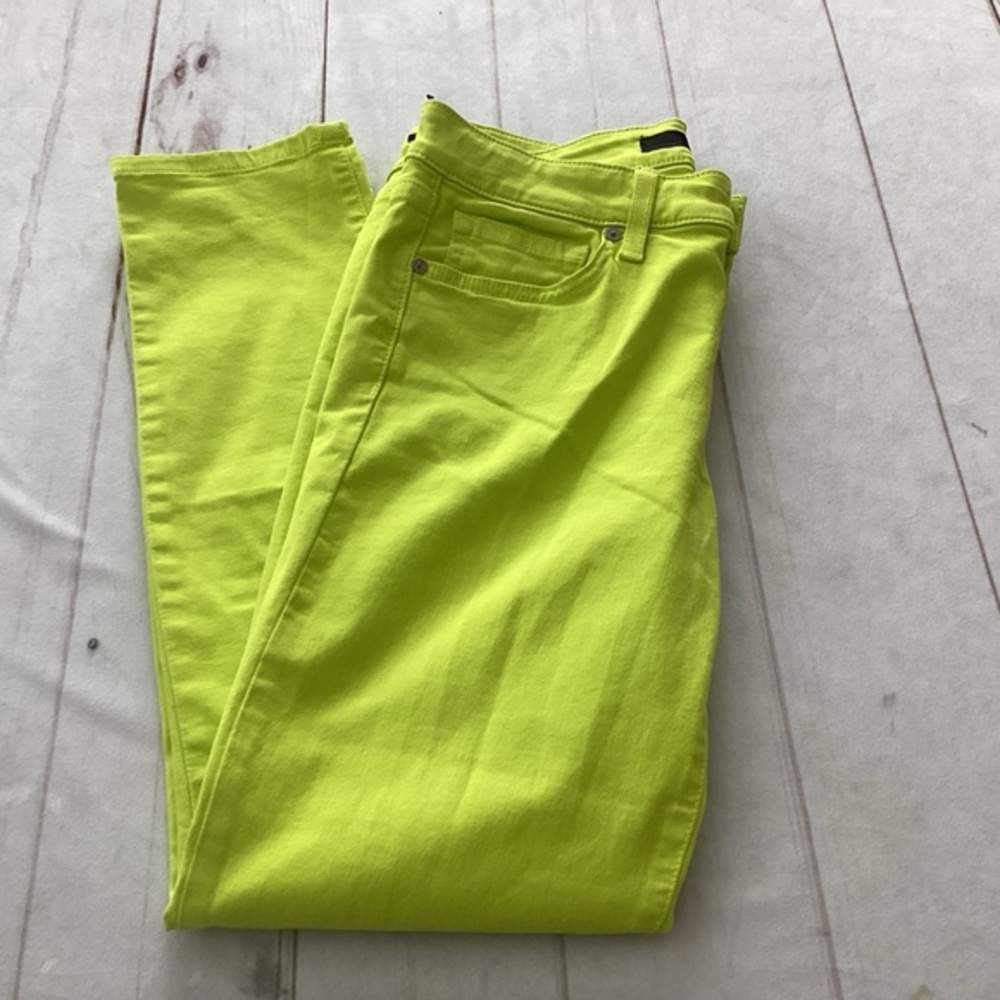 Joe's Jeans Neon Yellow Skinny Pants
